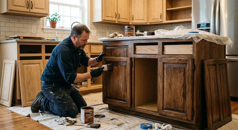 Cabinet Staining Service in Indianapolis, IN