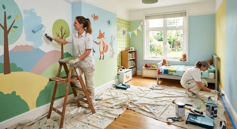 Childrens Room Painting in Wilmington, NC