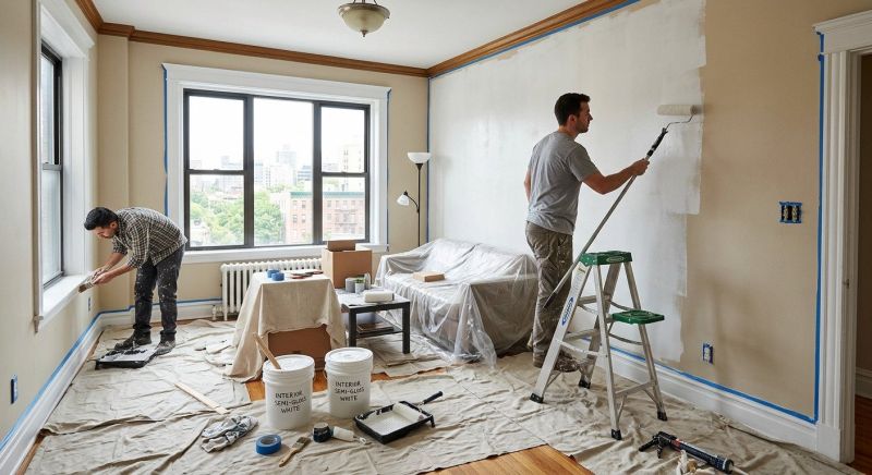 Interior Trim Painting in Waco, TX