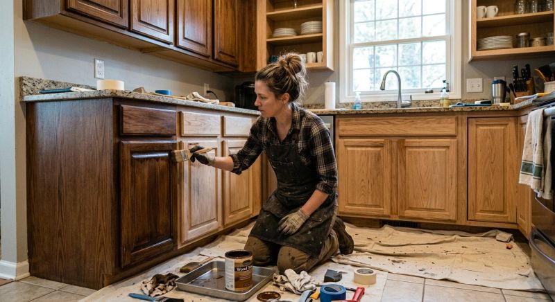 Kitchen Cabinet Refinishing in Terre Haute, IN