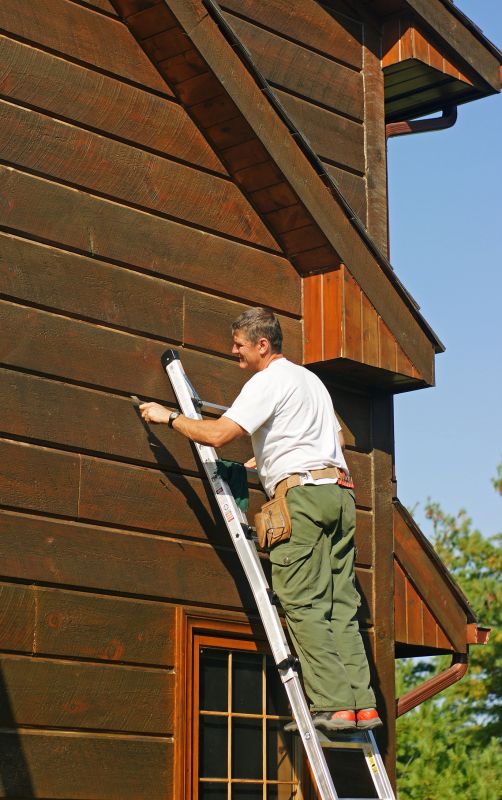 Log Home Staining in Waco, TX