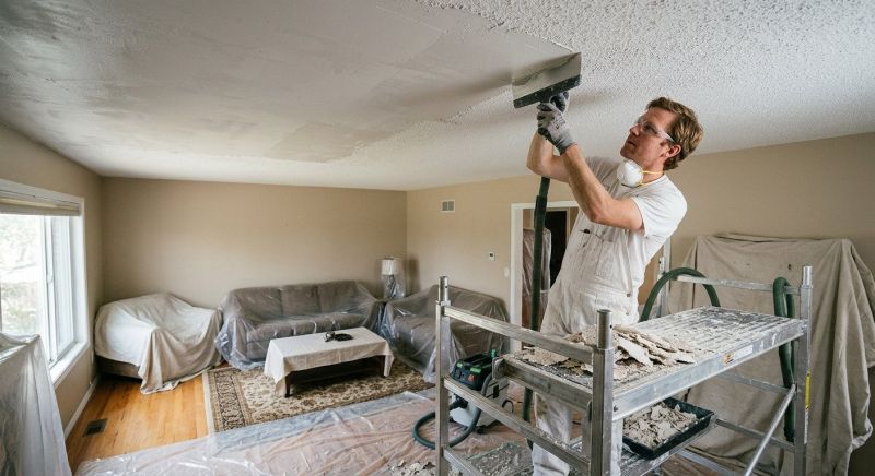 Popcorn Ceiling Scraping in Waco, TX